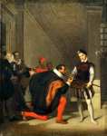 Дон Педро Толедский целующий шпагу Генриха IV